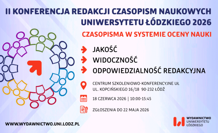 grafika z tytułem na kolorowym tle