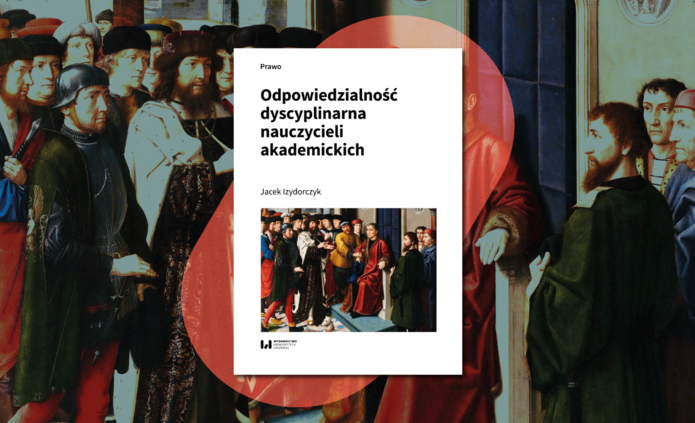 biała okładka na tle obrazu