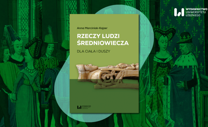 okładka książki na zielonym tle